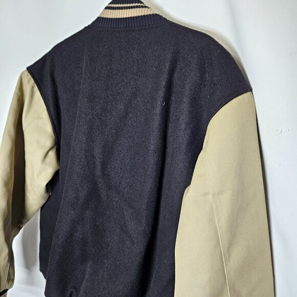 Vintage Bishop Reddaway Safety Award Varsity Jacket L Wool Quilted Canada - Picture 7 of 10